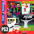 Football Games: Ps3 Pes2026 Winning and Fc25 Ps3 Fifa (Main Game Pes2018 Latest Update 10/2025, Fifa19 Latest Update 01/2025) Are on a Genuine USB 3.0, Both Games Are Available, No Game Discs Are Used.. 