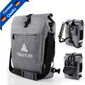 HIKENTURE 4-in-1 Waterproof Bike Bag – 24L Large Capacity Bicycle Luggage Rack Bag – Multi-Functional Design for Cycling, Travel & Commuting – Durable & Secure Fit for All Bike Racks. 