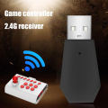 2.4G Game Console Wireless Dongle Replacement USB Bluetooth Adapter for Game Joystick Rocker Controller for Switch PS4 PS3. 