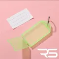 50pcs Plastic Keychain Key Tags Label Numbered Name Baggage Tag ID Label Name Tags with Split Ring. 