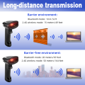 JOOYTEC Wired Wireless 2.4G 2D Bluetooth Barcode Scanner QR Code Reader For PC iPhone Android. 