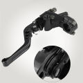 7/8" 22mm Pair Motorcycle Clutch Hydraulic Brake Pump Front Master Cylinder Lever Universal For Sport Dirt Street Bike Scooter. 