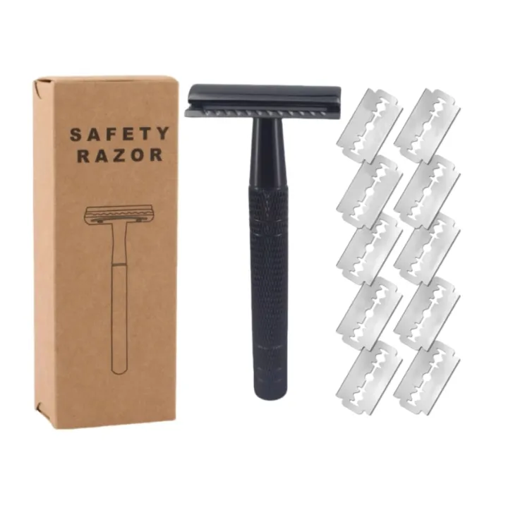 High%20Quality%20Men's%20/Women'sShaving%20Tool%20Double%20Edge%20Safety%20Razor%20With%2010PCS%20Stainless%20Steel%20Blade%20-%20Image%203