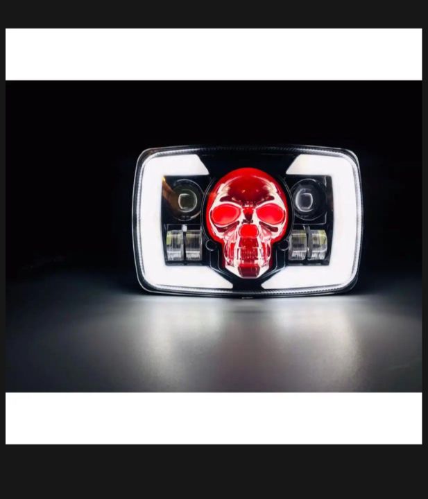 Transform Your Ride with a Unique Skull Design LED Headlight Beam  
   Perfectly Designed for 70cc and 125cc Motorcycles  
   Seamless Original Fitting for Easy Installation  
   Illuminate the Night with Style and Attitude  
   Upgrade Your Bike’s Look a
