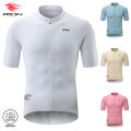 RION Cycling Jersey Men Mountain Bike MTB Shirts UPF50+ Bicycle Clothing Road Riding Jerseys Outdoor Sports Slim Fit Breathable. 