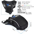 Fashion Motorcycle Drop Leg Bag Hip Bum Fanny Pack Waterproof Motorcycle Bag Outdoor Casual Waist Bag Motorcycle Bike Bag Black.