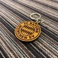 FC Bayern Munich - Football Club - Big Size - Wooden Keyholder / Keychain / Keyring - Nepal / Nepali / Nepalese. 
