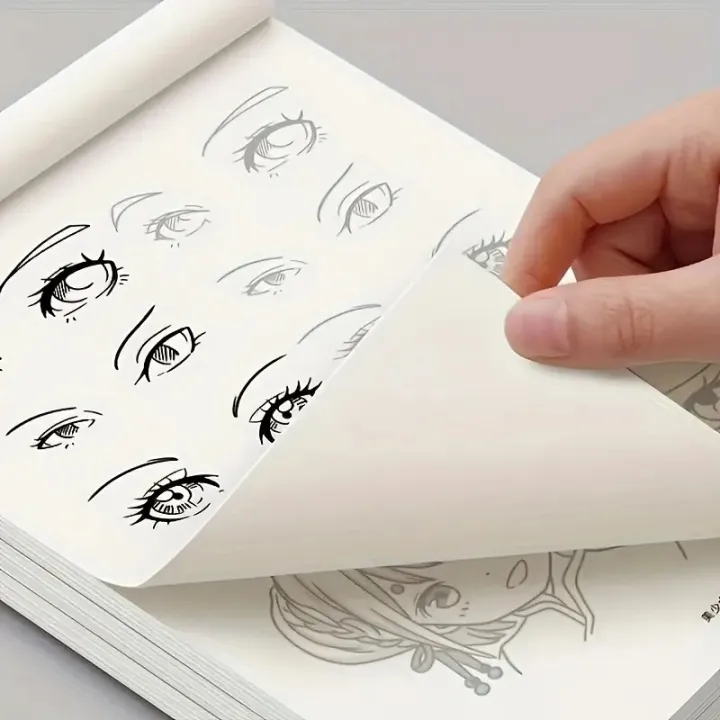 1pc%20Anime%20Character%20Line%20Art%20Drawing%20Book%20for%20Beginners%20-%2048%20Pages%20of%20Simple%20Hand-Drawn%20Outlines%20for%20Tracing%20&%20Practice%20Painting%20-%20Image%205