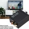 Coaxial Optical Fiber Digital To Analog Audio Converter Digital In to Analog Out For RCA SPDIF Digital Audio Decoder Amplifier.
