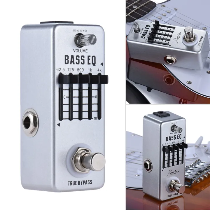 Rowin Instrument Instrument Accessories Rowin Bass Guitar Equalizer Effect Pedal 5-Band ...