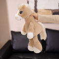 22cm Cute Big Eyes Horse Plush Dolls Soft Catton Stuffed Animal High Quality Plush Toys Classic Birthday Gift For Childrens. 