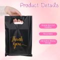 20/50pcs Reusable Foldable Waterproof PE Shopping Bag, Durable Boutique Supermarket Retail Bag, Perfect Thank You Party  Bag. 