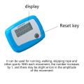 Healthy Sports Pedometers 1pc Random Color LCD Pedometer Step Calorie Counter Walking Distance Sport Pedometer. 