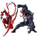 Marvel Venom Cletus Kasady massacre Anime Legend Yamaguchi-Style Black The Amazing Spider-Man Action Figure Model Kids Toys. 