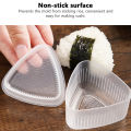 Sushi Rice Maker Mold Cartoon Shape Onigiri Rice Ball Set Japanese Press Maker Mold DIY Tools Bento Kitchen Gadgets Accessories. 