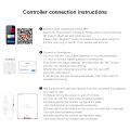 Zigbee Smart Under Cabinet COB LED Strip Dimmable Light Bookcase Wardrobe Closet Tuya Lamp Tape App Remote Control Wifi Lights lightify. 