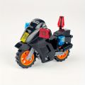 1 Pc City Police SWAT Motorcycle Model Building Blocks DIY Model Building Blocks Bricks Children'S Toys 6+. 