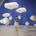 Artificial White Cotton Cloud Wedding Background Decor Props Christmas Birthday Party Living Room Diy Hanging Decor Cotton Cloud. 