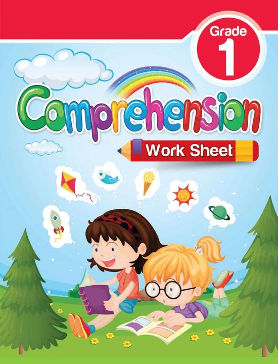 Comprehension Made Easy Worksheets Book for Grade 1 to Gade 4