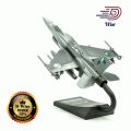 D Wise F16 Aircraft/Airplane Metal Model 12 Inches. 