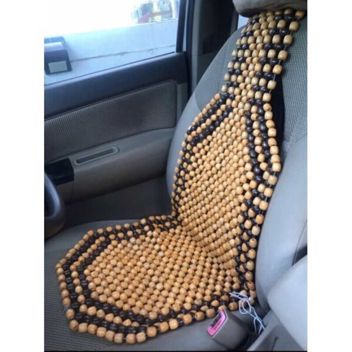 Yymall%20natural%20wood%20bead%20bead%20cushion%20helps%20to%20relax%20and%20cool%20back%20as%20it%20has%20air-circulated%20to%20fit%20all%20car%20seats.%20-%20Image%202
