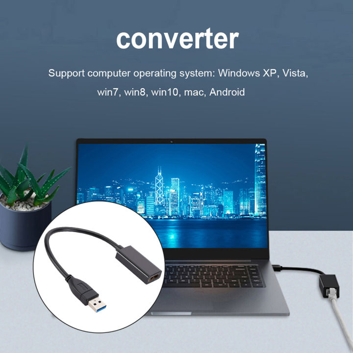 USB%20to%20HDMI%20Adapter%20HD%201080P%20USB%203.0%20to%20HDMI-Compatible%20Converter%20External%20USB%20Adapter%20Video%20Adapter%20Cable%20for%20Desktop%20Laptop%20PC%20-%20Image%203