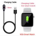 Charging Cable 2 Pin for W26 / W26+ Smart Watch. 