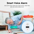 Tuya Wifi Alarm Security SOS Alarm Wireless 130dB Sound System  Smart Voice Alarm with Light APP Remote Control Smart Life Devic. 