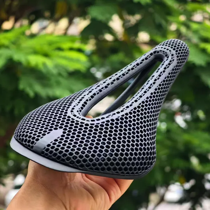 GOLDIX%203D%20Printed%20Carbon%20Bicycle%20Saddle%20Ultralight%20Honeycomb%20Structure%20Breathable%20Shockproof%20for%20MTB%20Road%20Racing%20-%20Image%202