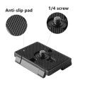 1pcs Camera Tripod Quick Release Plate 200PL-14 Aluminum Lightweight Compatible For Manfrotto Camera Accessories.