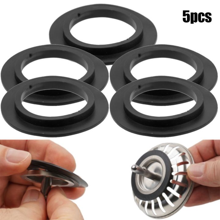 5pcs Seal Washer Gasket For Franke Basket Strainer Plug For 78 79 80 82 83mm Kitchen Bathroom Sink Drain Seal Gasket