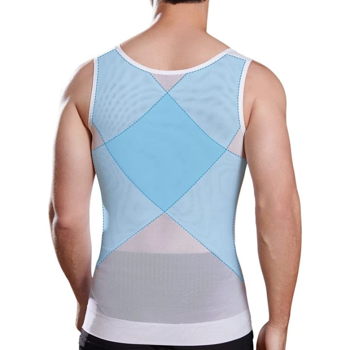 Mens%20Slimming%20Body%20Shaper%20Vest%20Gynecomastia%20Compression%20Shirts%20Tummy%20Control%20Sleeveless%20Undershirts%20Criss%20Cross%20Mesh%20Underwear%20-%20Image%202