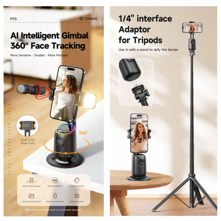 AI%20Smart%20Gimbal%20360%C2%B0%20Auto%20Follow-Up%20Face%20Tracking%20Gimbal%20All-in-one%20Phone%20Holder%20For%20smartphone%20video%20Live%20Stabilizer%20Tripod%20-%20Image%204