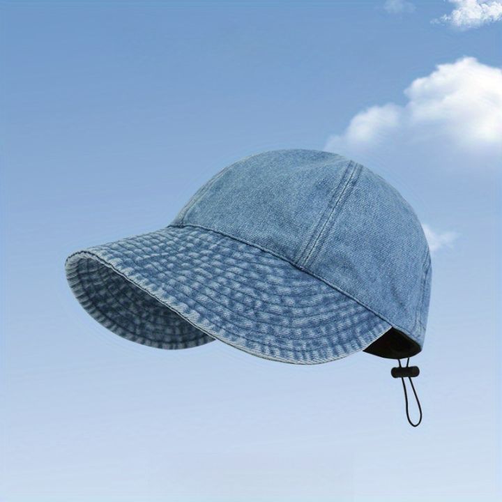 1%C3%97%20Summer%20Sun%20Cowboy%20Hat%20Foldable%20Wide%20Brim%20Women%20Hiking%20Bucket%20Hat%20Outdoor%20UV%20Protection%20Adjustable%20Beach%20Panama%20Ponytail%20Cap%20-%20Image%207