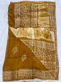 Comilla Batik Half Silk Sharee Women's Fashionable Traditional Sari Blouse Included.