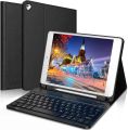 iPad Keyboard Case for 6th generation also with Compatible with iPad 6th Generation,iPad 5th Generation, iPad Pro 9.7 inch, iPad Air 2,iPad Air, Protective Folio Cover with Wireless Bluetooth Keyboard -Black. 