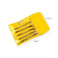 5pcs/set 0.8-1.6mm Steel Screwdriver for Watch Repairing Portable Watch Tools Band Removal with Mini Link Pins Watchmaker Tools. 
