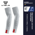 Summer Cycling Arm Sleeves UV Protection Ice Silk Arm Cover Breathable Quick Dry Cooling Hiking UPF50+ Sweat Absorb Arm Cover.
