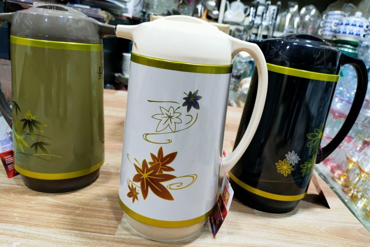 Thermos Vacuum Flask 1.0 Litre Happy Lion Premium Quality Imported China