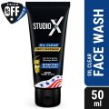 Studio X Oil Clear Facewash for Men 50ml. 