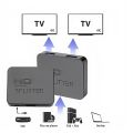 1x2 4K HDMI Splitter - 1 Input 2 Output Video Distributor for Dual Monitor, PC,Projector,Laptop,4K@60Hz HD Amplifier Switch Box.