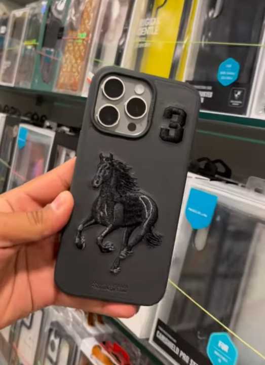 Santa Polo Luxury Leather Case for iPhone 11 to 15 Pro Max