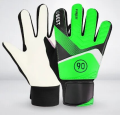 1 Pair Children Anti-Slip Glove Goalkeeper Gloves Finger Protection Goal Thickened Latex Football Gloves. 