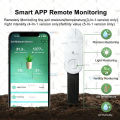 Zigbee Smart Soil Tester Moisture Sensor Sunlight Lux Fertility Air Temperature Humidity Meter Works With Tuya Smart Life Z2MQTT lightify. 