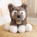 22cm Simulation New Small Milk Dog Doll Stuffed Plush Toy Cartoon Anime Cute Pillow Children's Birthday  Fun Doll. 