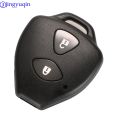 jingyuqin 2/3/4 Buttons Car Remote key shell Fob For Toyota Camry Corolla Avalon Venza Reiz RAV4 Crown No Blade key Case. 