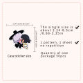 50pcs Soundtrack from the Netflix Film KPop Demon Hunters  waterproof stickers ornament Child interest easy paste cute gift DIY. 