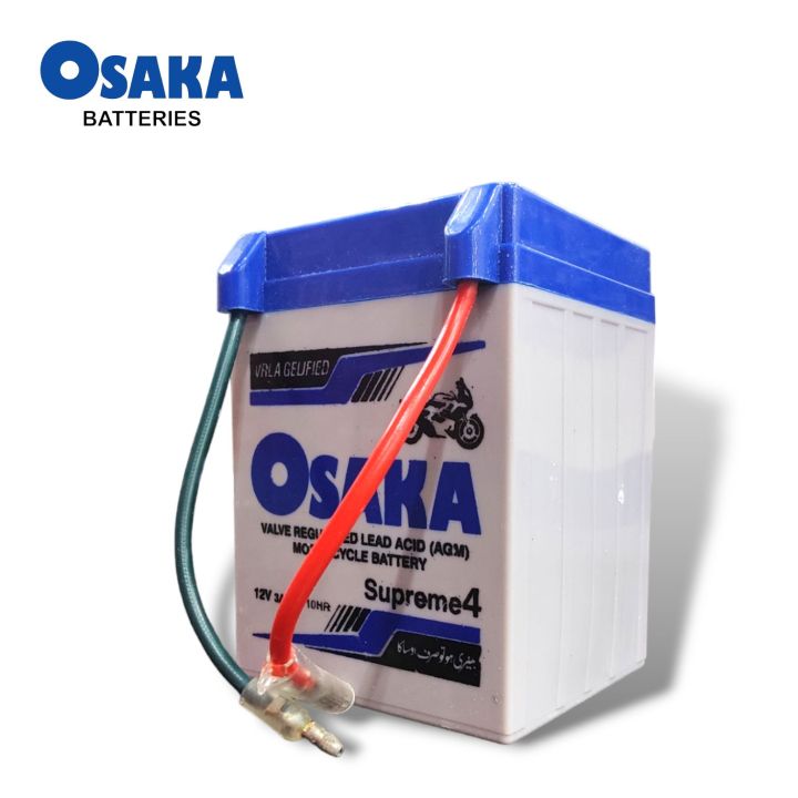 Osaka battery for 70cc & 125cc motorcycles