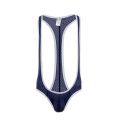 Mesh Sexy Lingerie Bodysuit Mens Backless One Piece Jockstrap Wrestling Singlet Bondage Mankini Body Suit Briefs. 