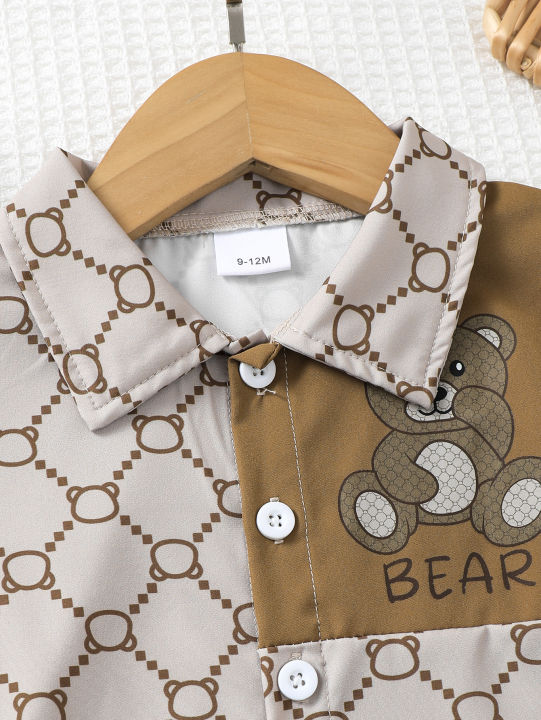 Baby%20Boy%20Bear%20Print%202-Piece:%20Button%20Shirt%20+%20Brown%20Shorts%20%E2%80%93%20Patterned%20Design%20for%20Gifting%20.%20-%20Image%203